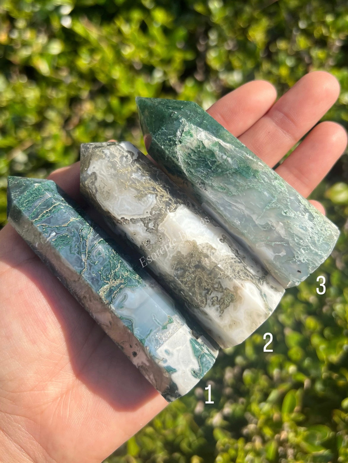 Moss Agate Towers