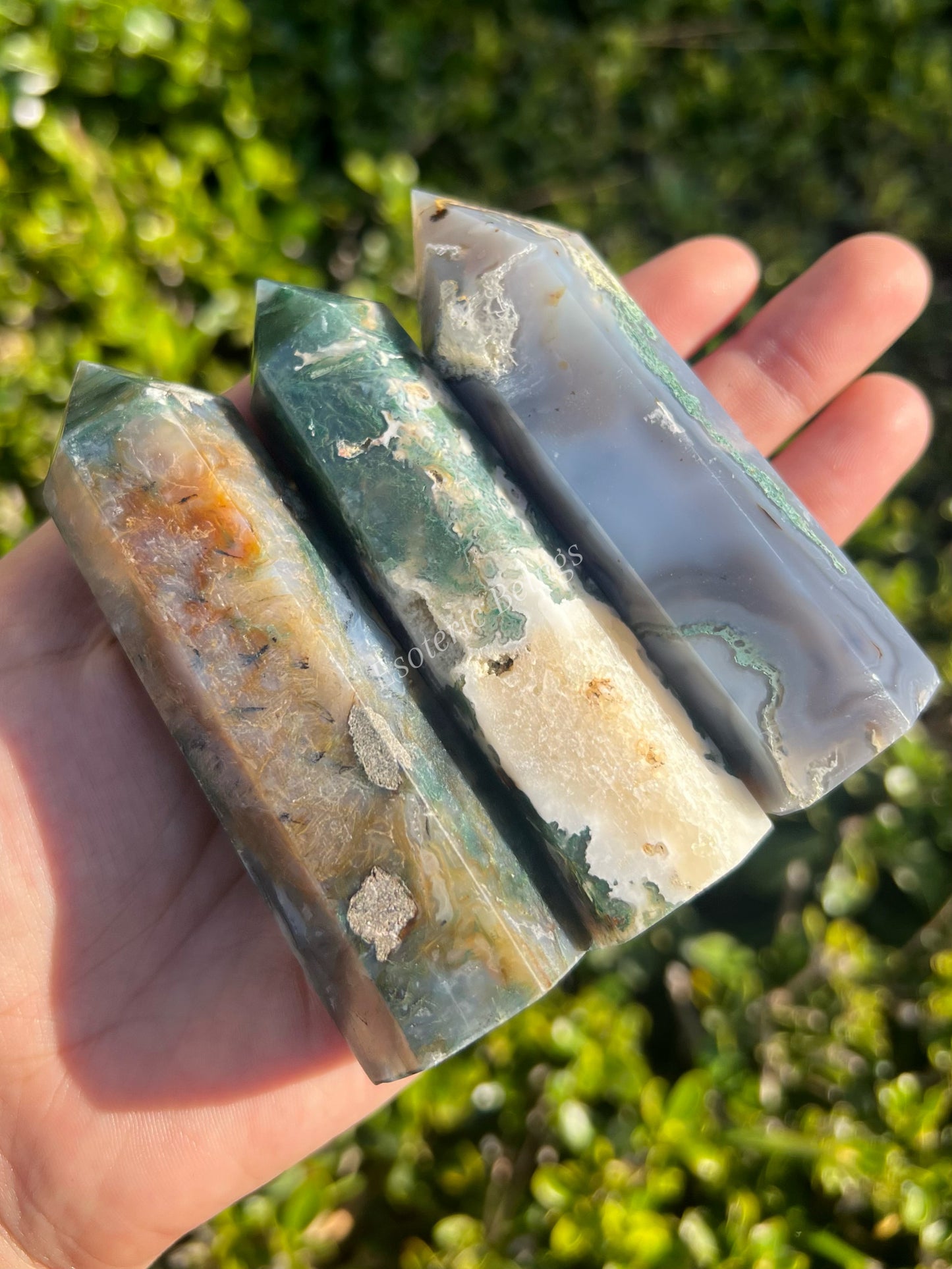 Moss Agate Towers