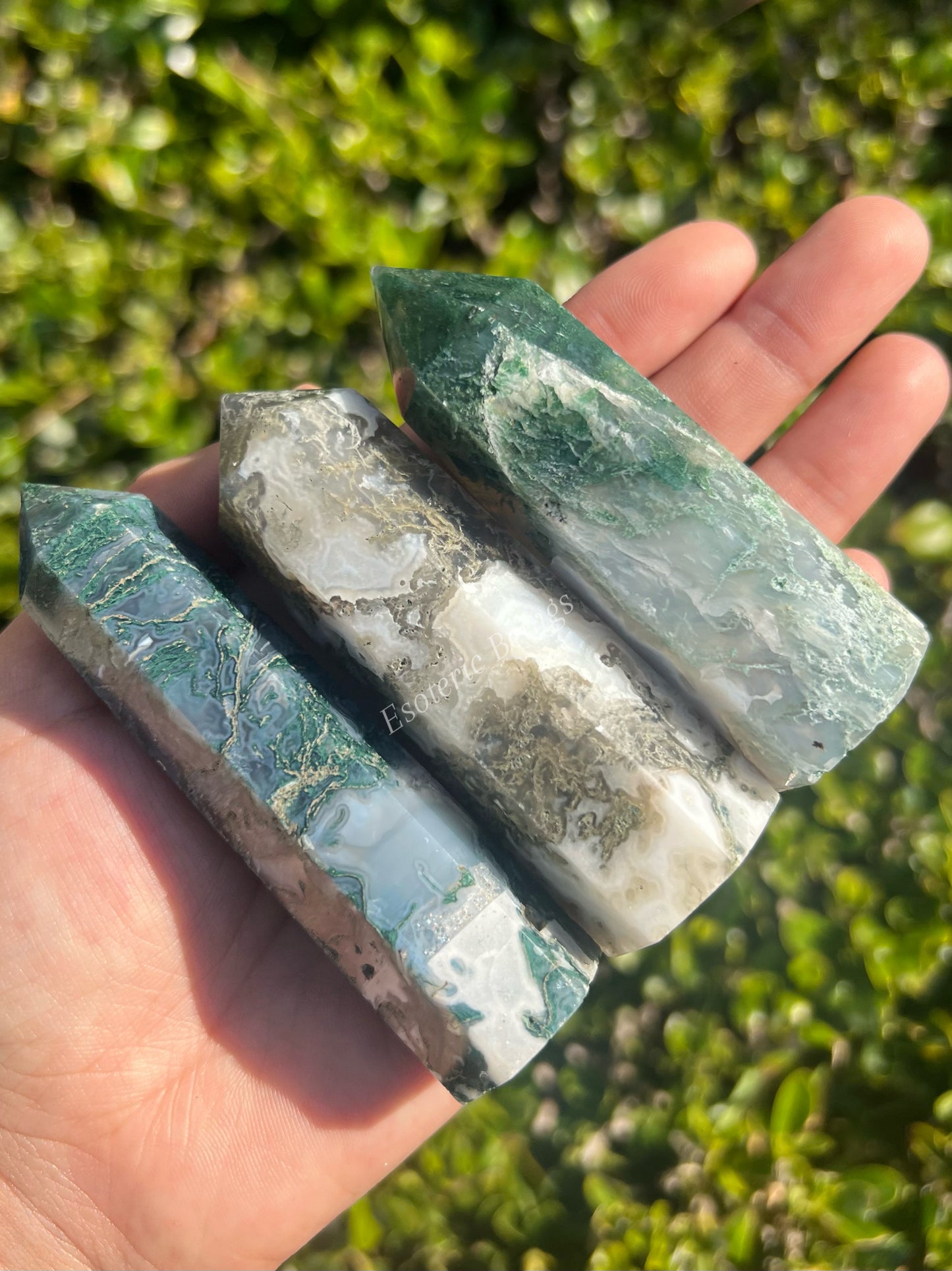 Moss Agate Towers