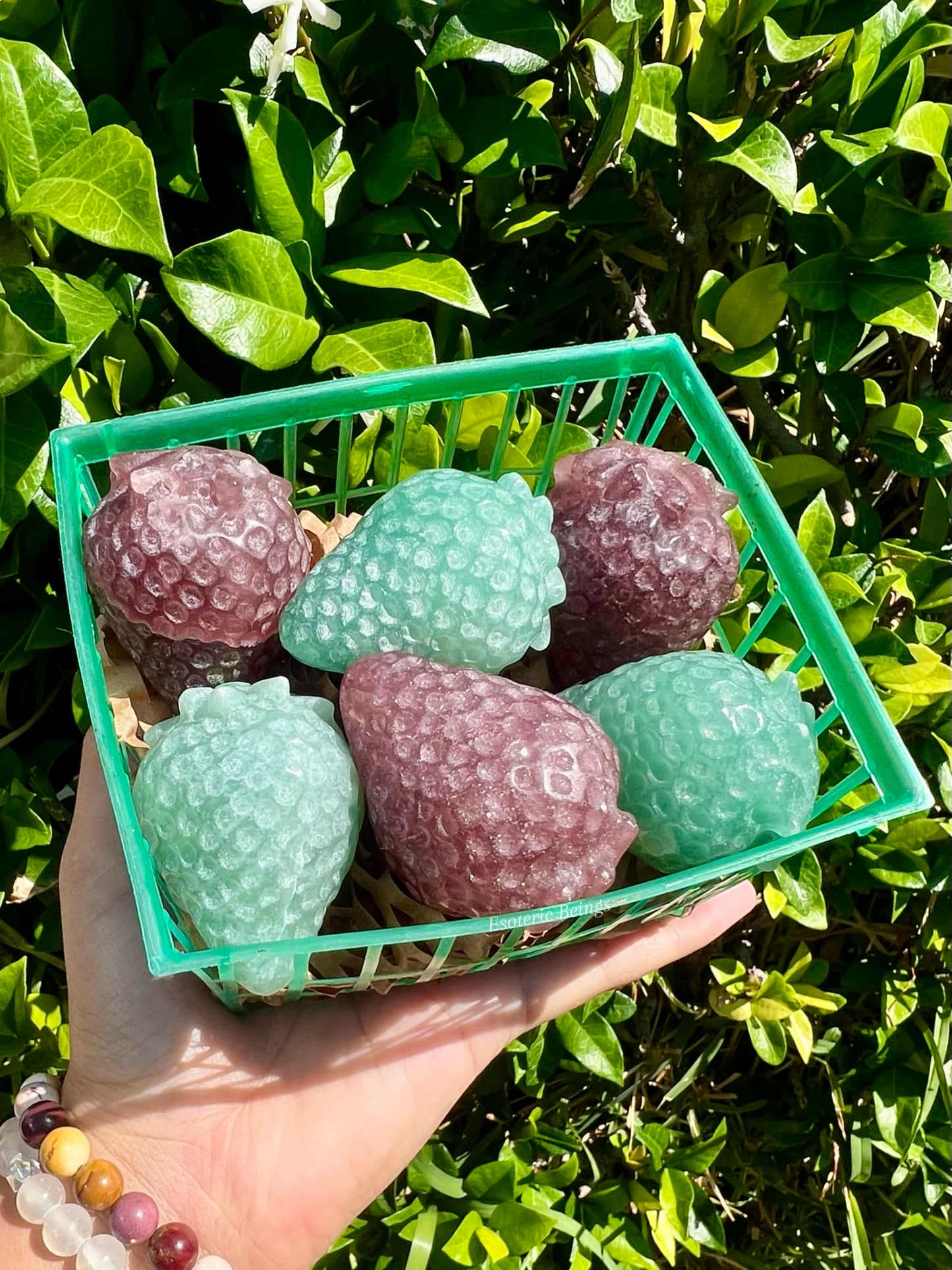 Strawberry Crystal Carving