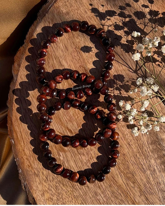 Red Tigers Eye bracelet