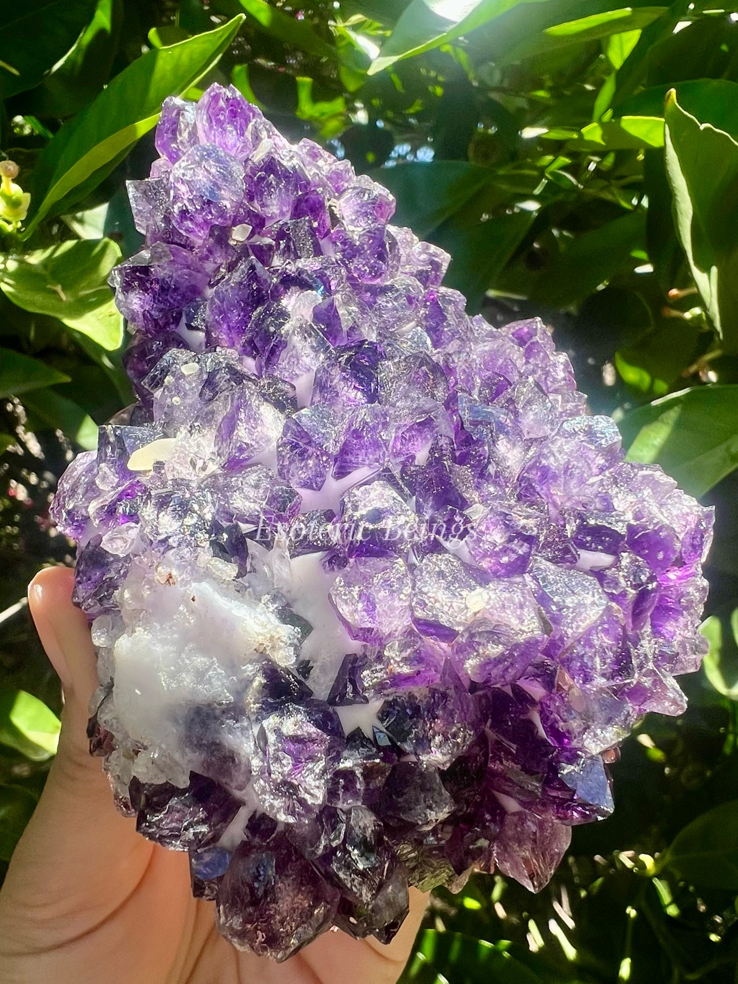 Giant Amethyst Stalactite