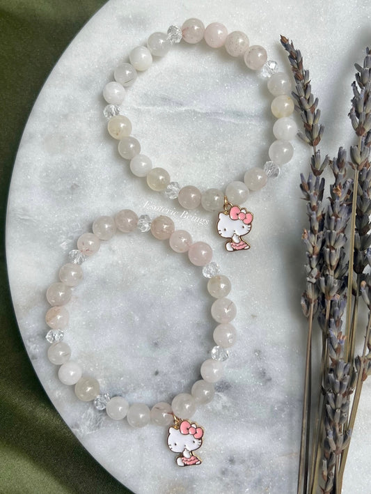 Rose Quartz Hello Kitty