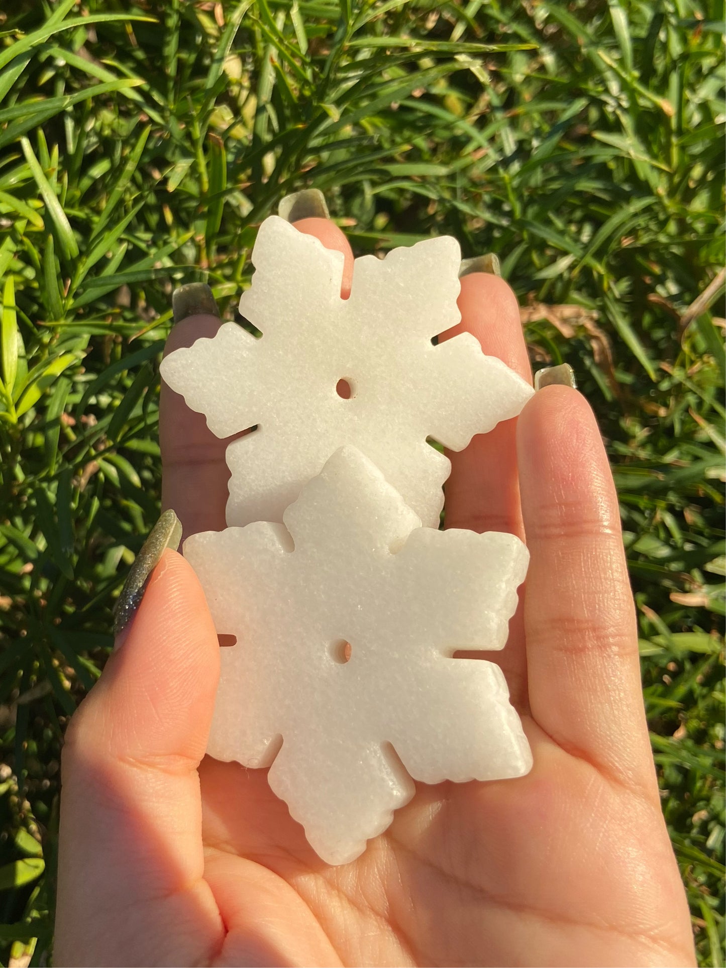 Snow Quartz Snowflake