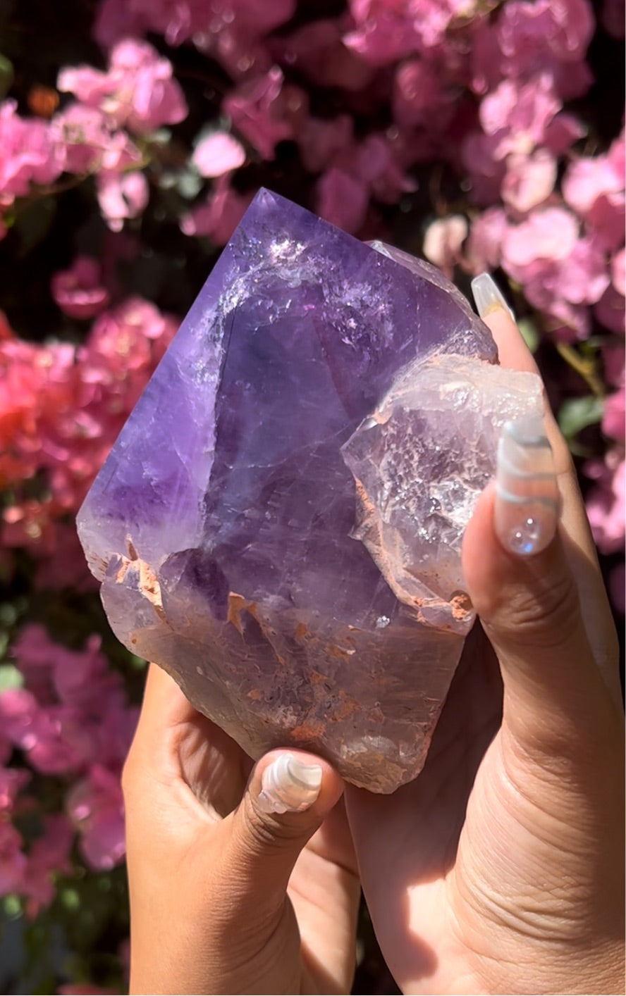 Double Point Amethyst