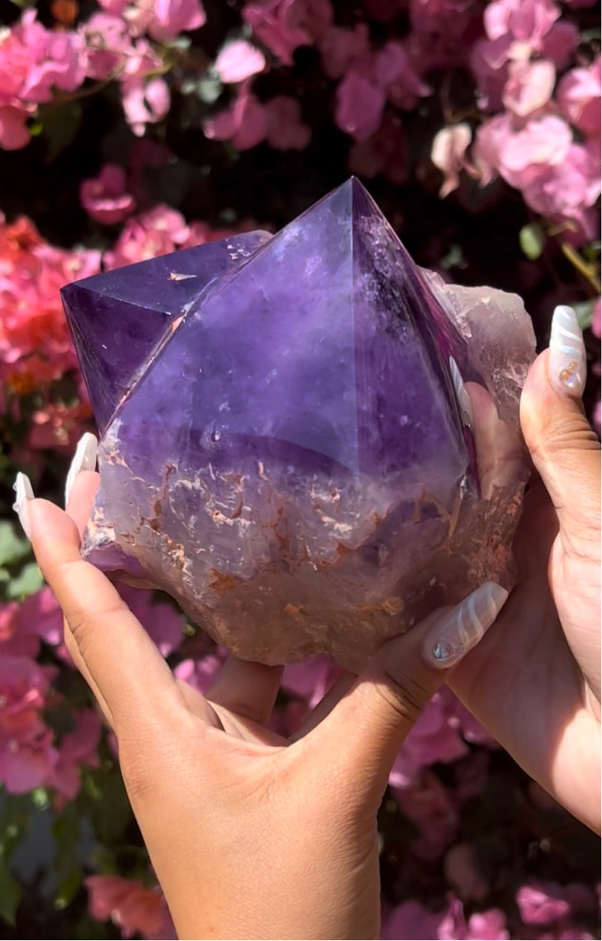 Double Point Amethyst