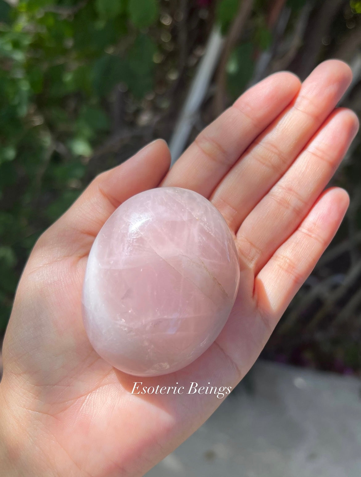 Rose Quartz Palmstone