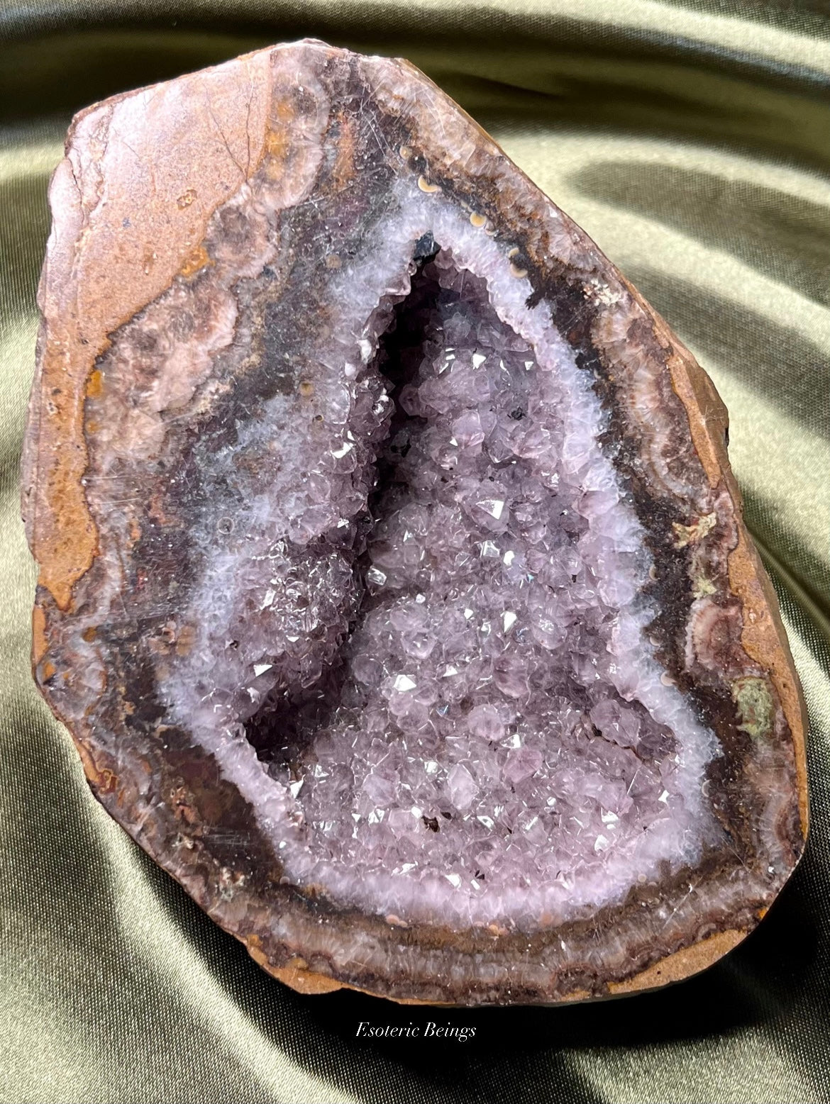 Amethyst Agate Geode Slice