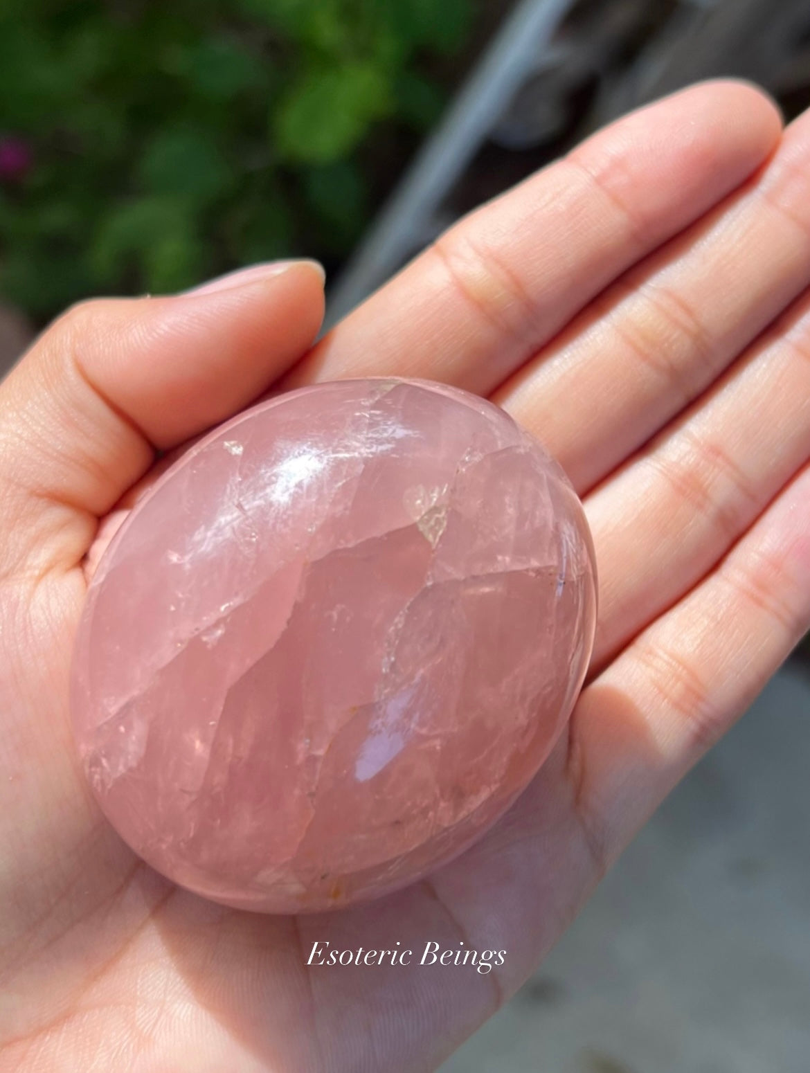 Rose Quartz Palmstone