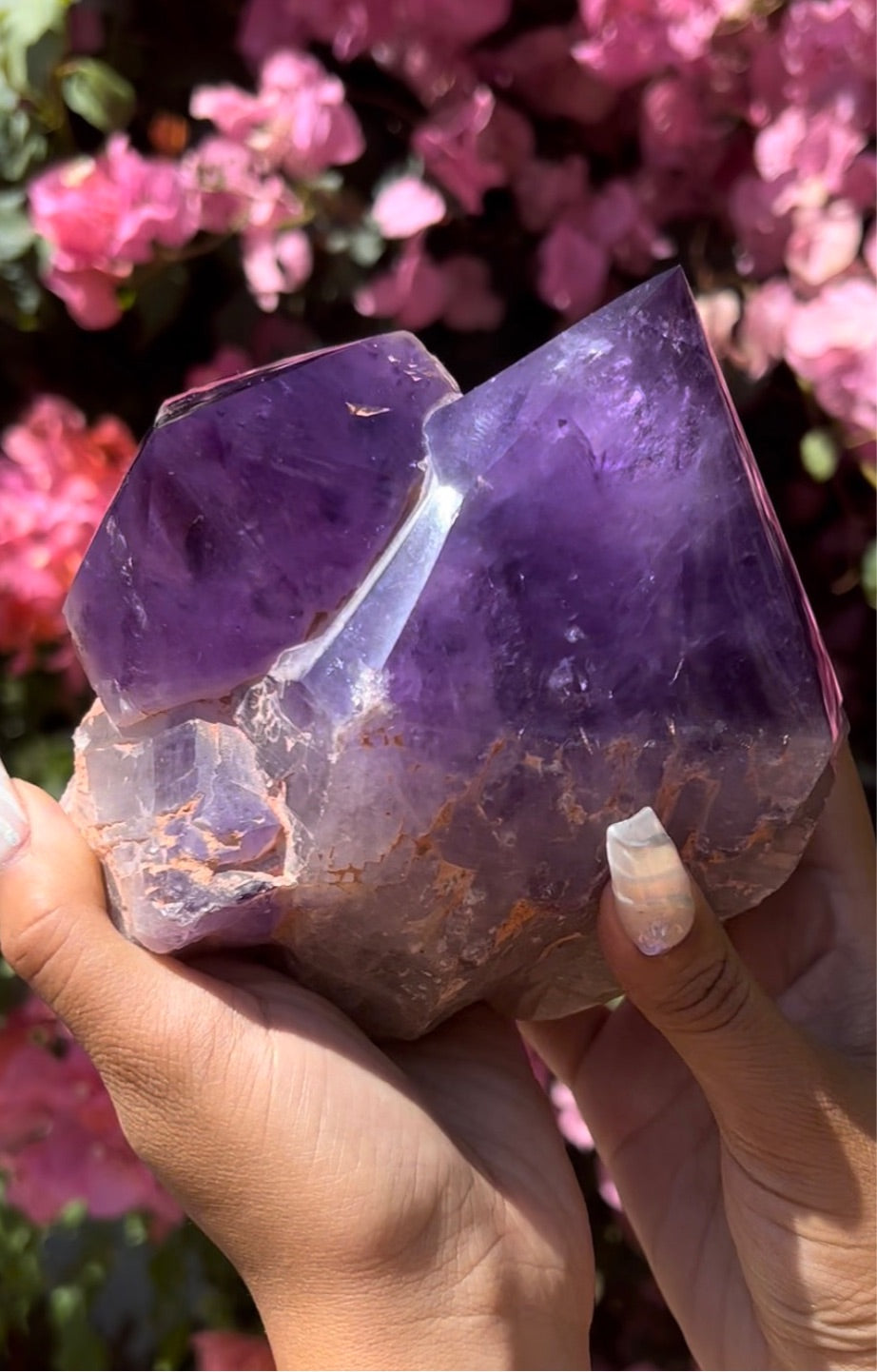 Double Point Amethyst