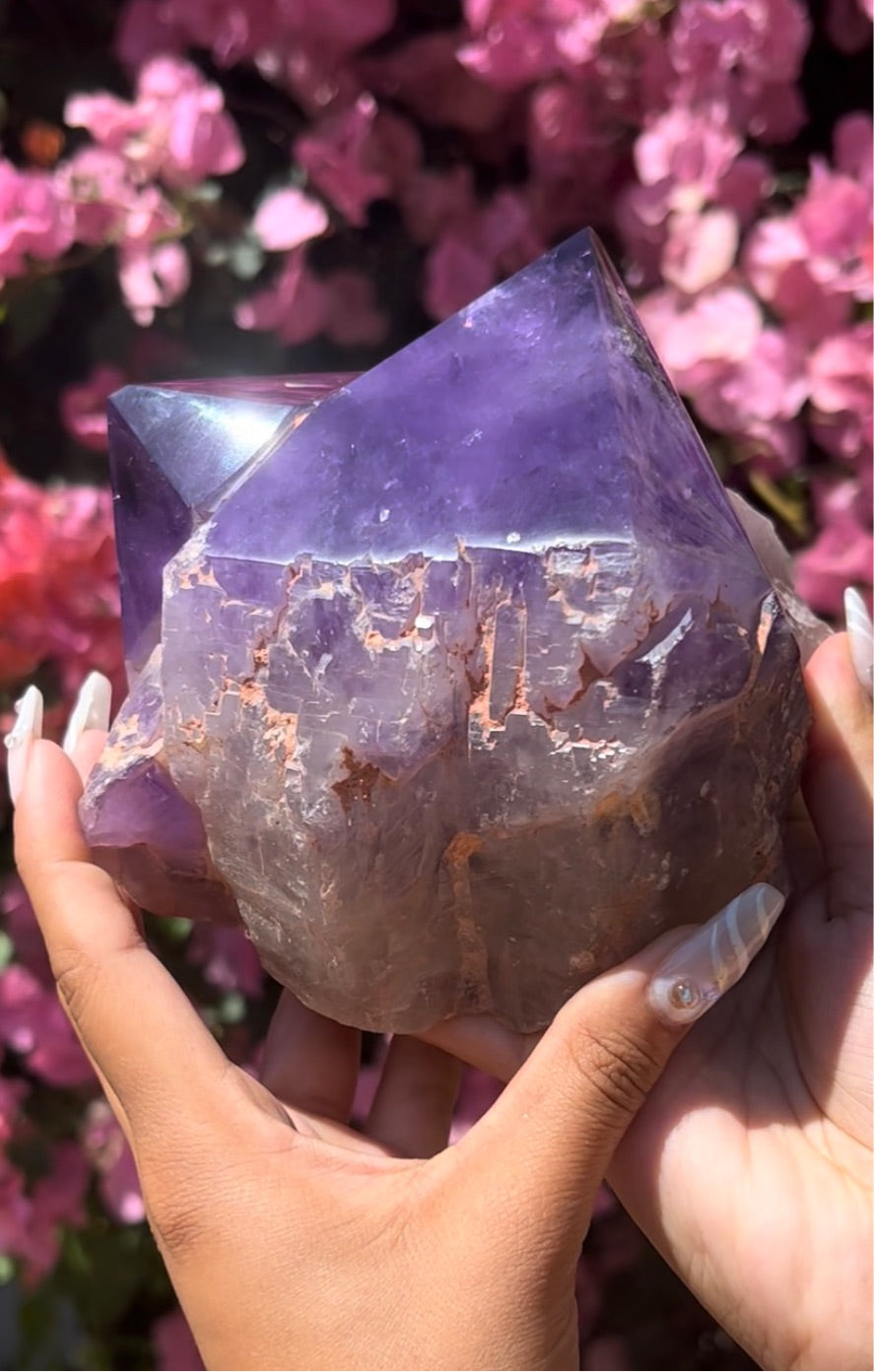 Double Point Amethyst