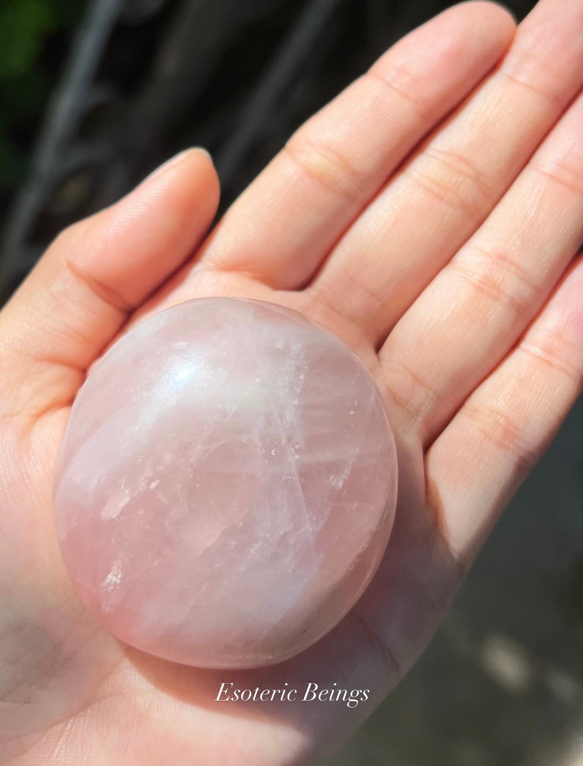 Rose Quartz Palmstone