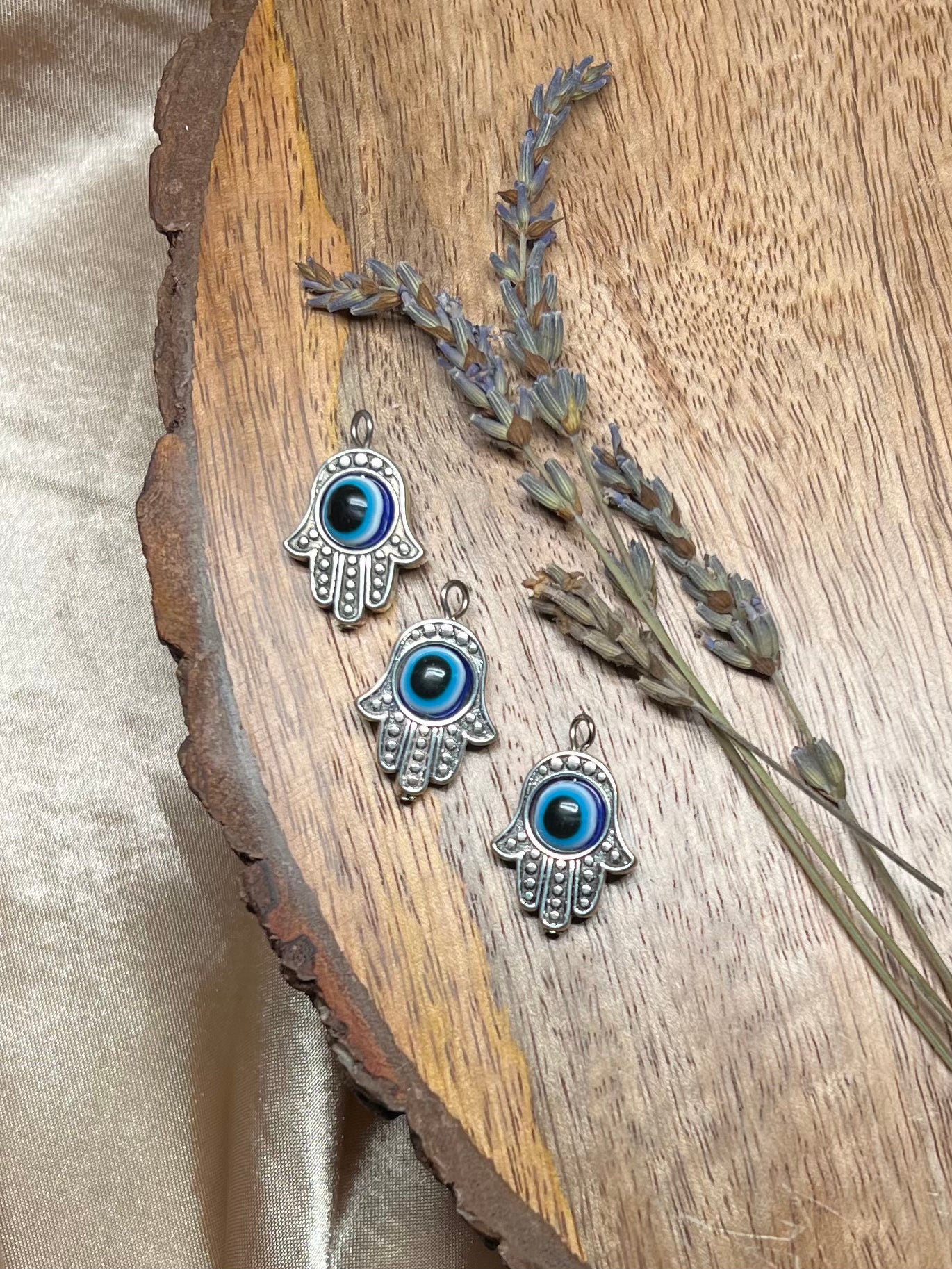 Hamsa Evil Eye Pet Charm