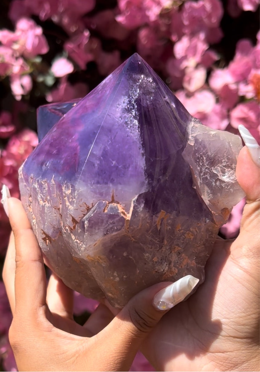 Double Point Amethyst