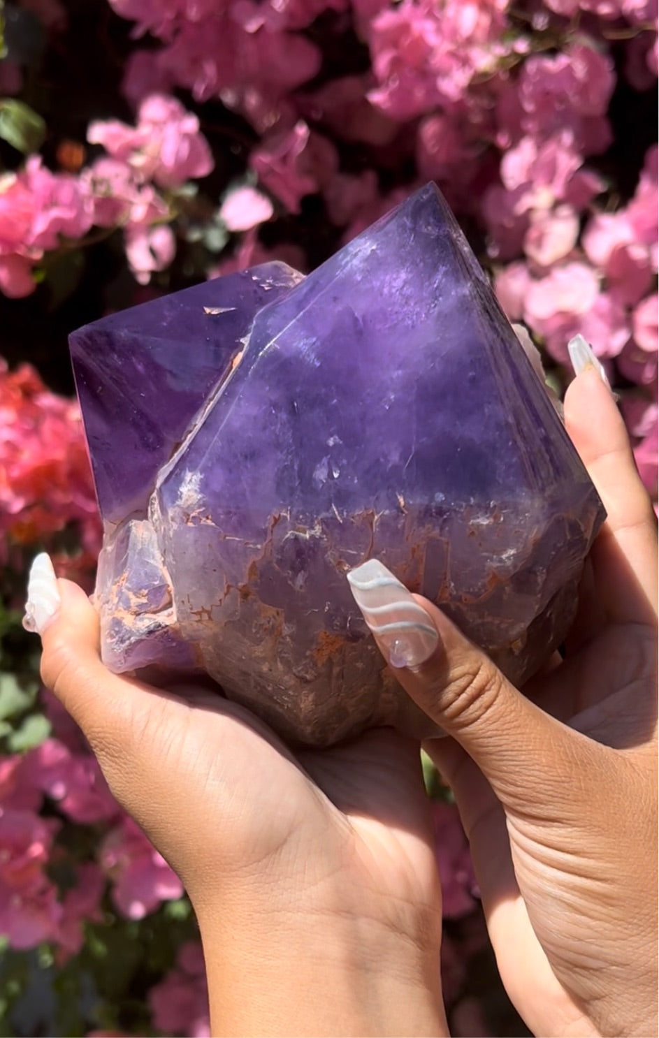 Double Point Amethyst