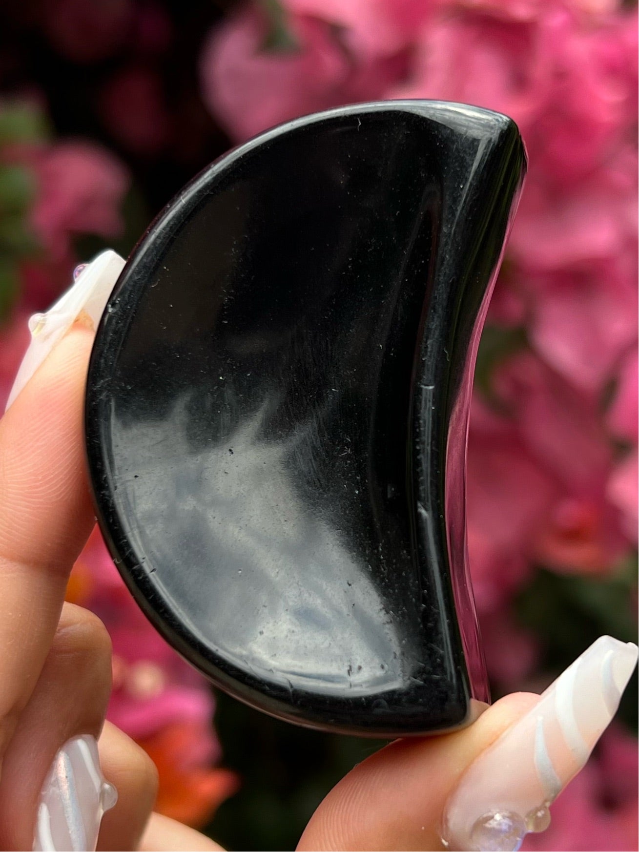 Obsidian Moon Bowl