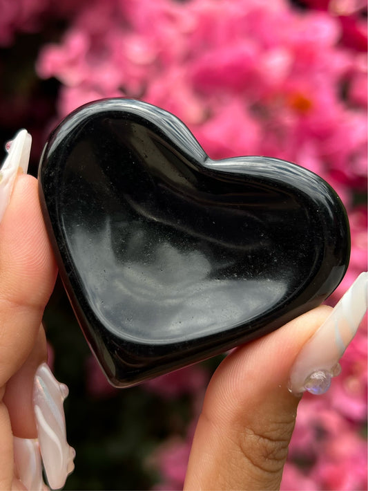 Obsidian Heart Bowl